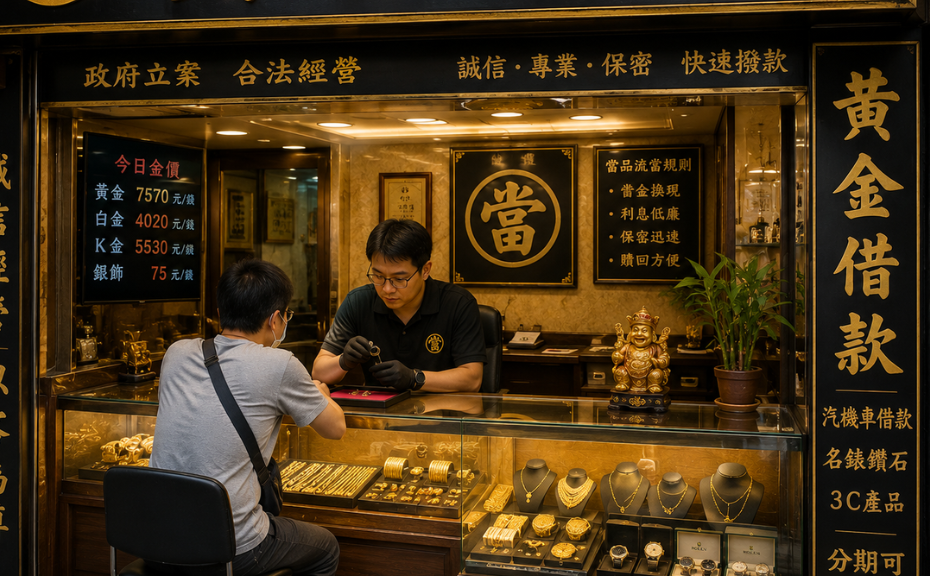 高雄黃金典當推薦